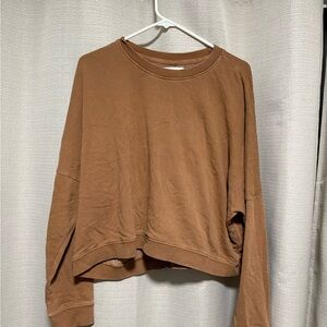 Cotton on brown crewneck